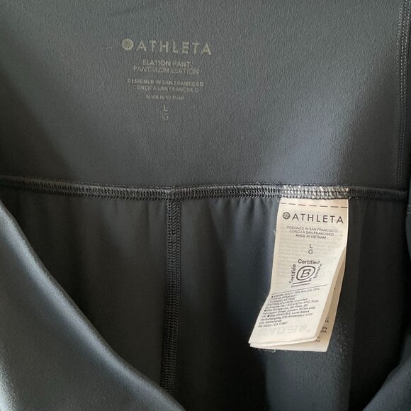 Athleta Elation Pant Granite Blue Large - Picture 4 of 4